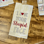 Valentine Tea Towel