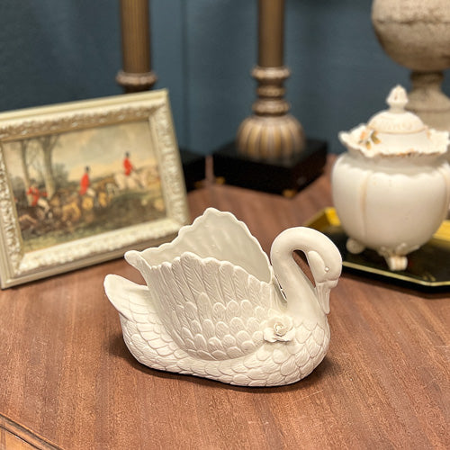 Swan Vintage Planter