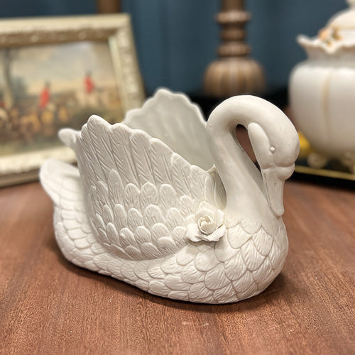 Swan Vintage Planter