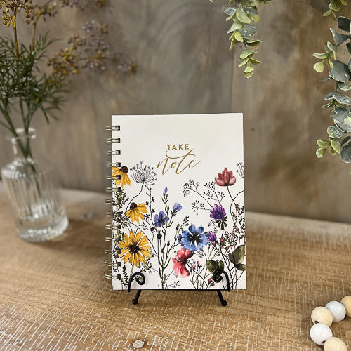 Take Note Floral Notebook