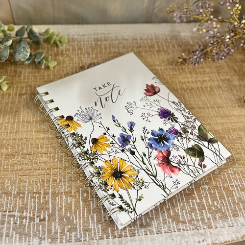 Take Note Floral Notebook