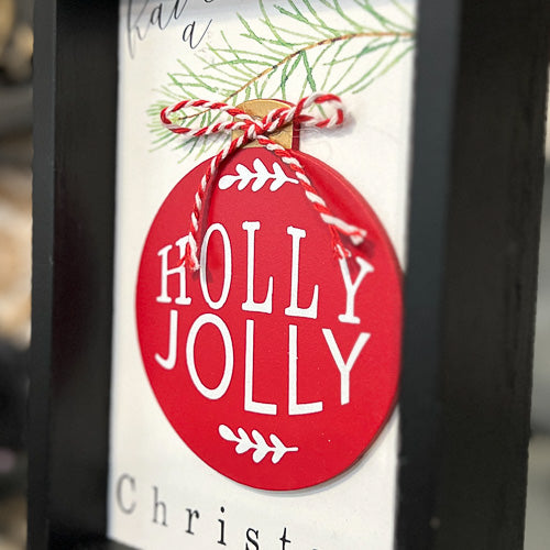 Holly Jolly Sign