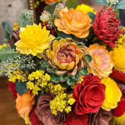 Red Rooster Floral Arrangment