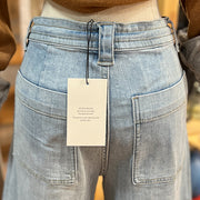 Washed Denim Jeans
