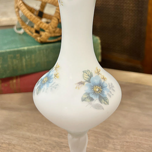 Vintage Frosted Vase