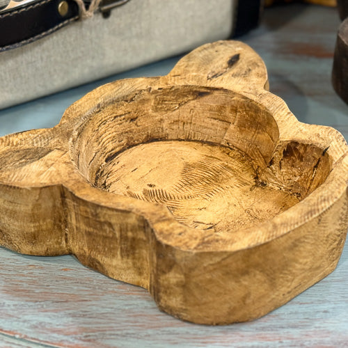 Cow Head Dough Bowl