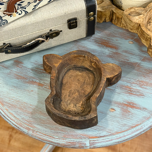 Cow Head Dough Bowl