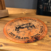 Brand Your Cattle Trivet