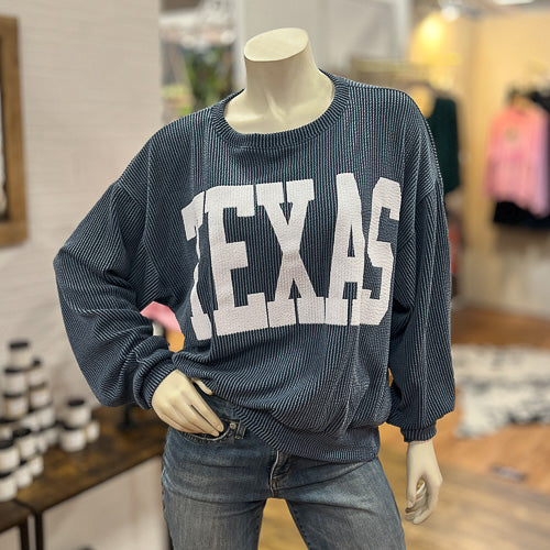 Ribbed Texas Sweater