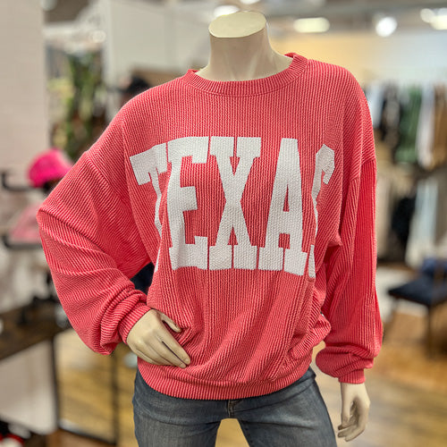 Ribbed Texas Sweater