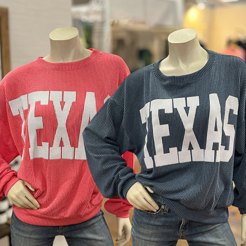 Ribbed Texas Sweater