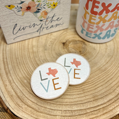 Texas Love Magnet
