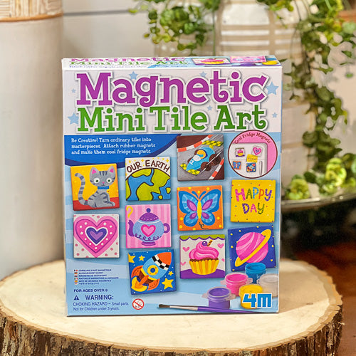 DIY Magnetic Tile Art Kit