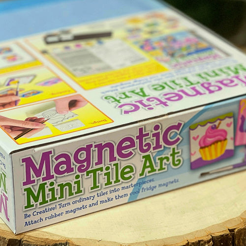 DIY Magnetic Tile Art Kit