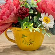 Vintage Teacup Sola Flowers