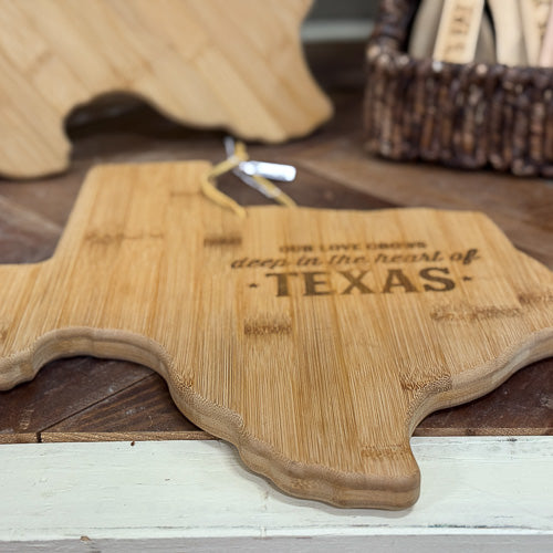 Deep in the Heart of Texas Cutting Board
