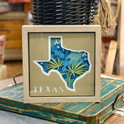 Framed Texas 3D Paper Craft