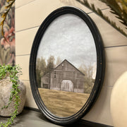 Oval Barn Vintage Photo