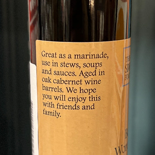 Bourbon Worcestershire Sauce