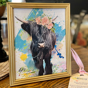 Molly Cow Canvas Art