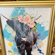 Molly Cow Canvas Art