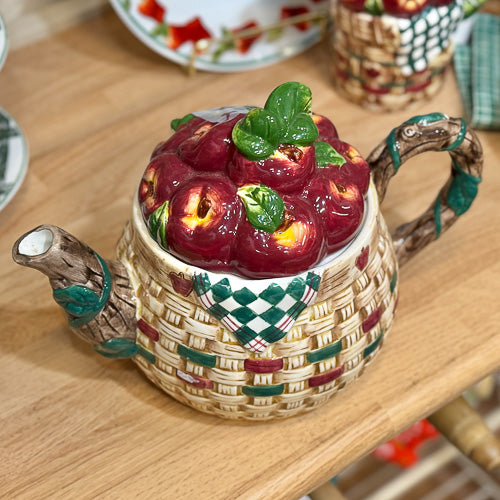 Bushel of Apples Tea Set