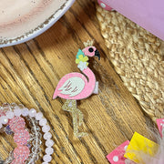 Flamingo Hair Clip