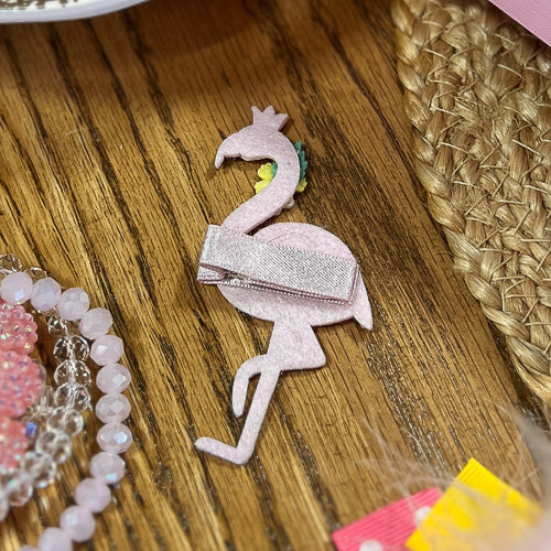 Flamingo Hair Clip
