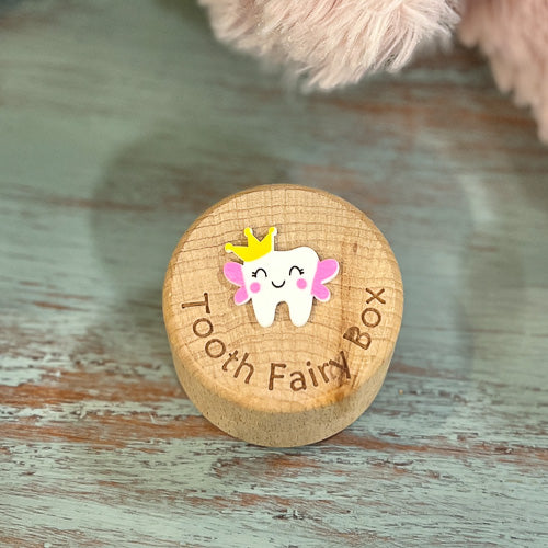 Wooden Tooth Fairy Box