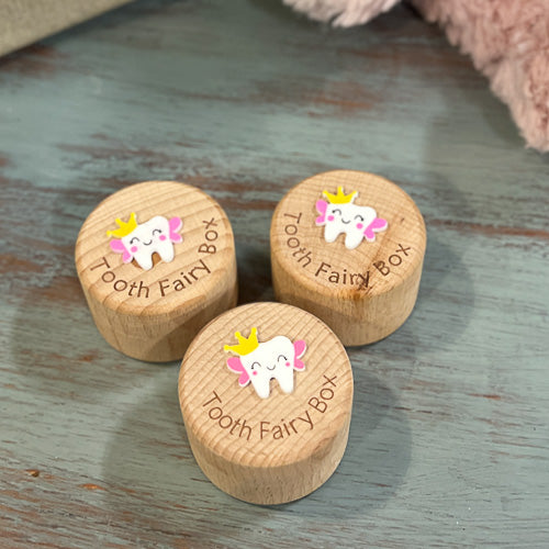 Wooden Tooth Fairy Box