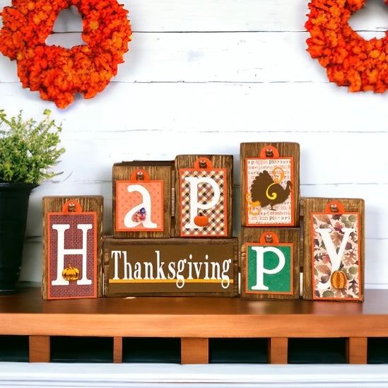 Thanksgiving Themed Block Tags