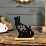 Cat Silhouette Sign