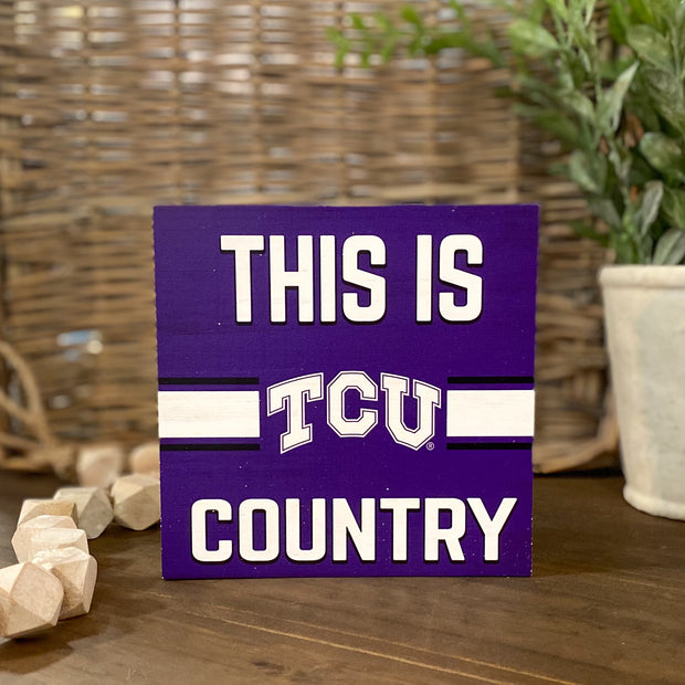 Collegiate Country Sign