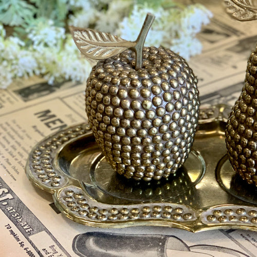 Studded Apple & Pear Set