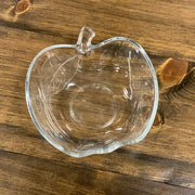 Glass Apple Dish