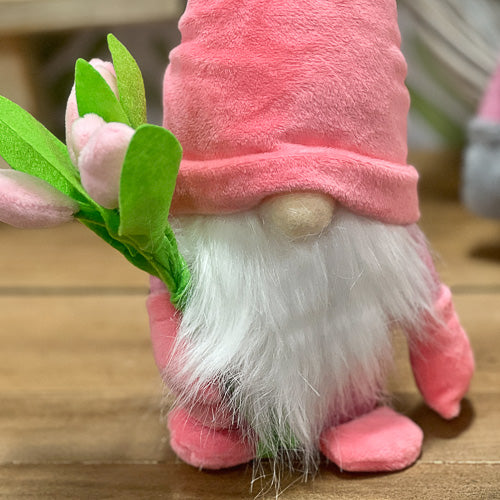 Gnome With Tulips
