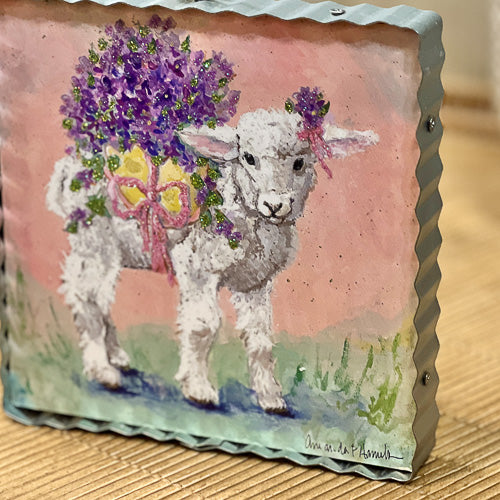 Easter Lamb Decor