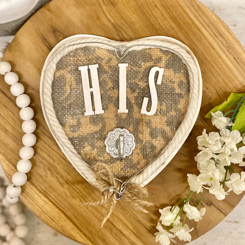 His & Hers Wall Décor Hanger