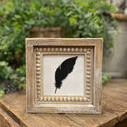 Reversible Framed Feather