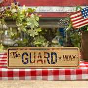 Military Way Sign