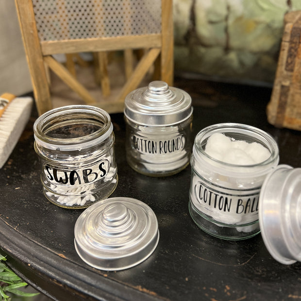 Apothecary Vanity Jars