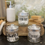 Apothecary Vanity Jars